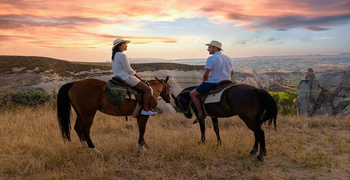 horseback in cappadocia, horseback tour in cappadocia, horseback riding in cappadocia